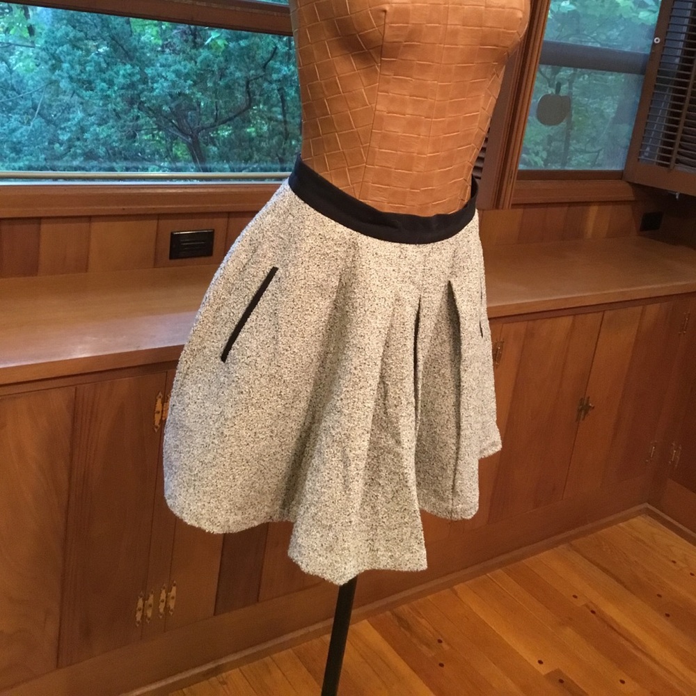 French Connection, A-Line Tweed Skirt